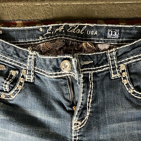 LA idol jeans size 13 - Picture 2 of 7